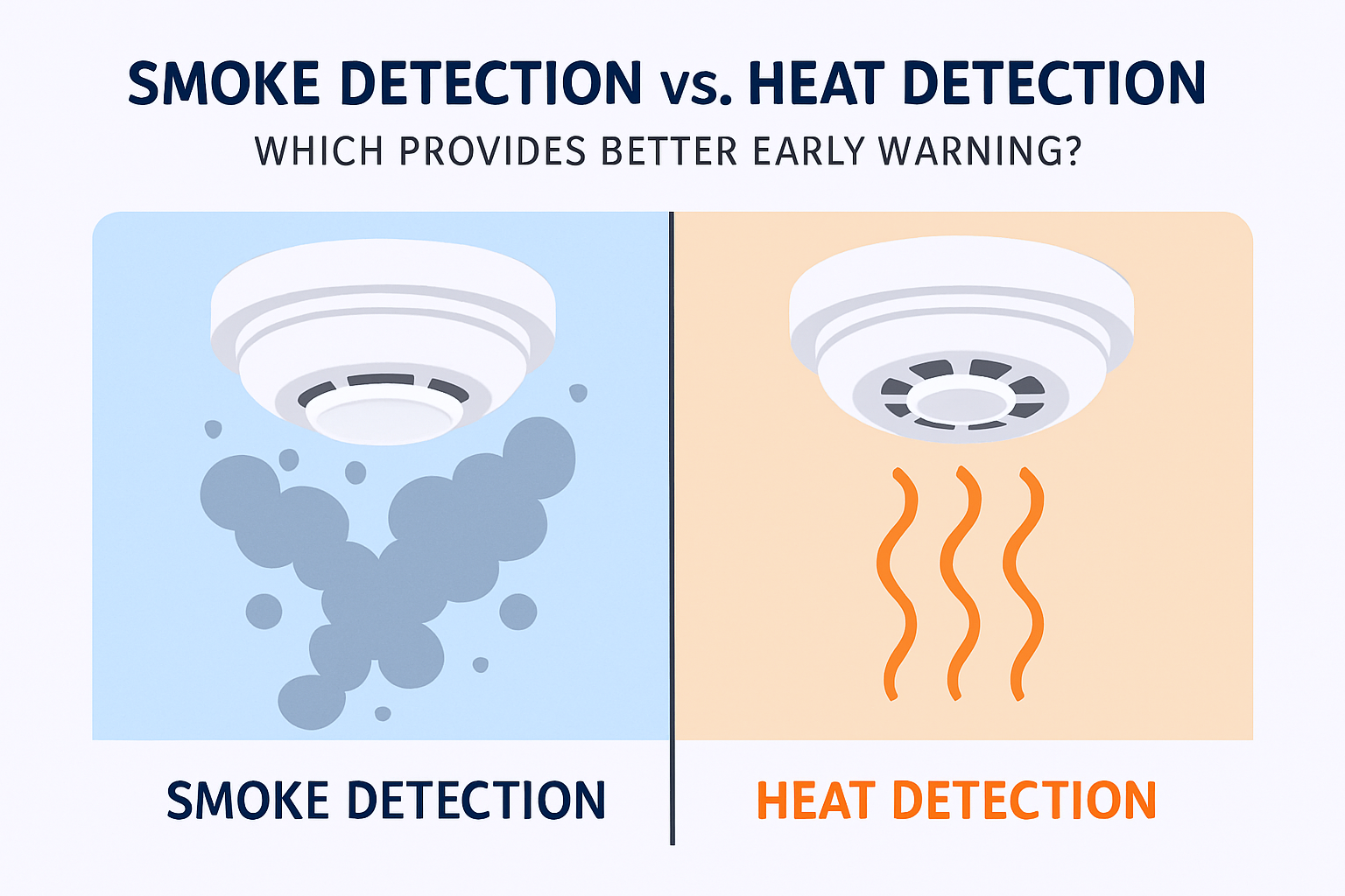 Fire detection systems comparison